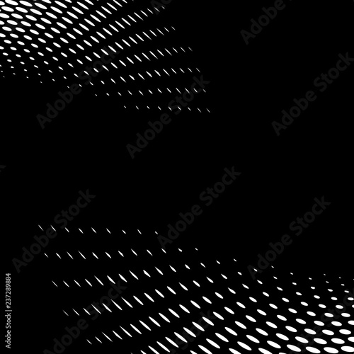 Black and white halftone background vector