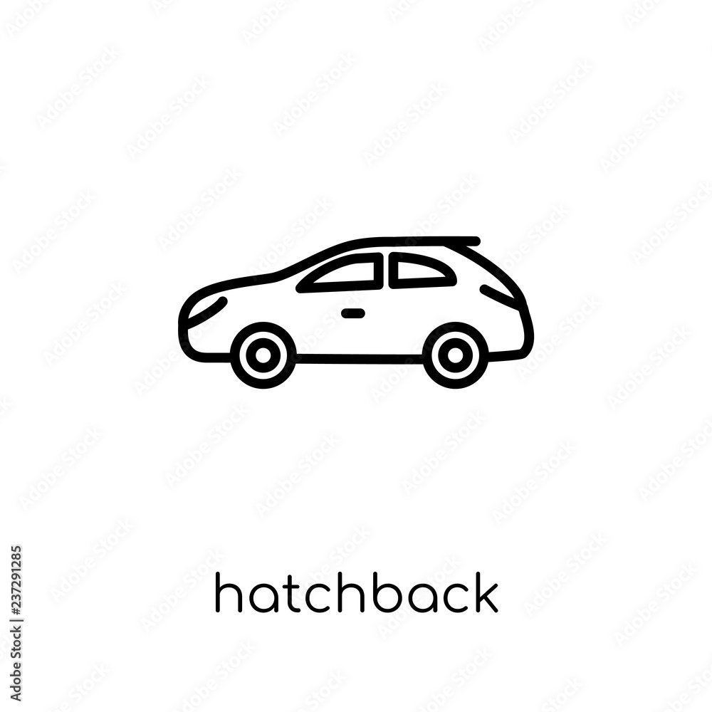 hatchback icon from Transportation collection.