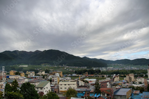 Japan Nagano Hirano landscape