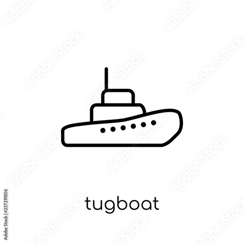 tugboat icon from Transportation collection.