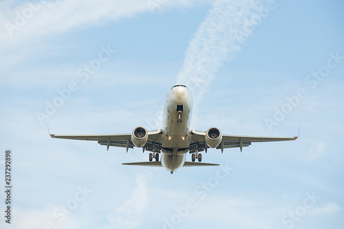 Airplane in the sky photo