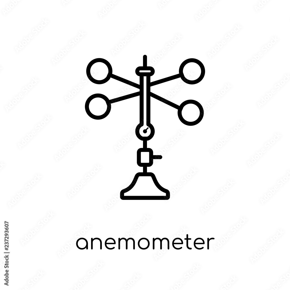 Anemometer icon from Weather collection. Anemometer icon from Weather collection.