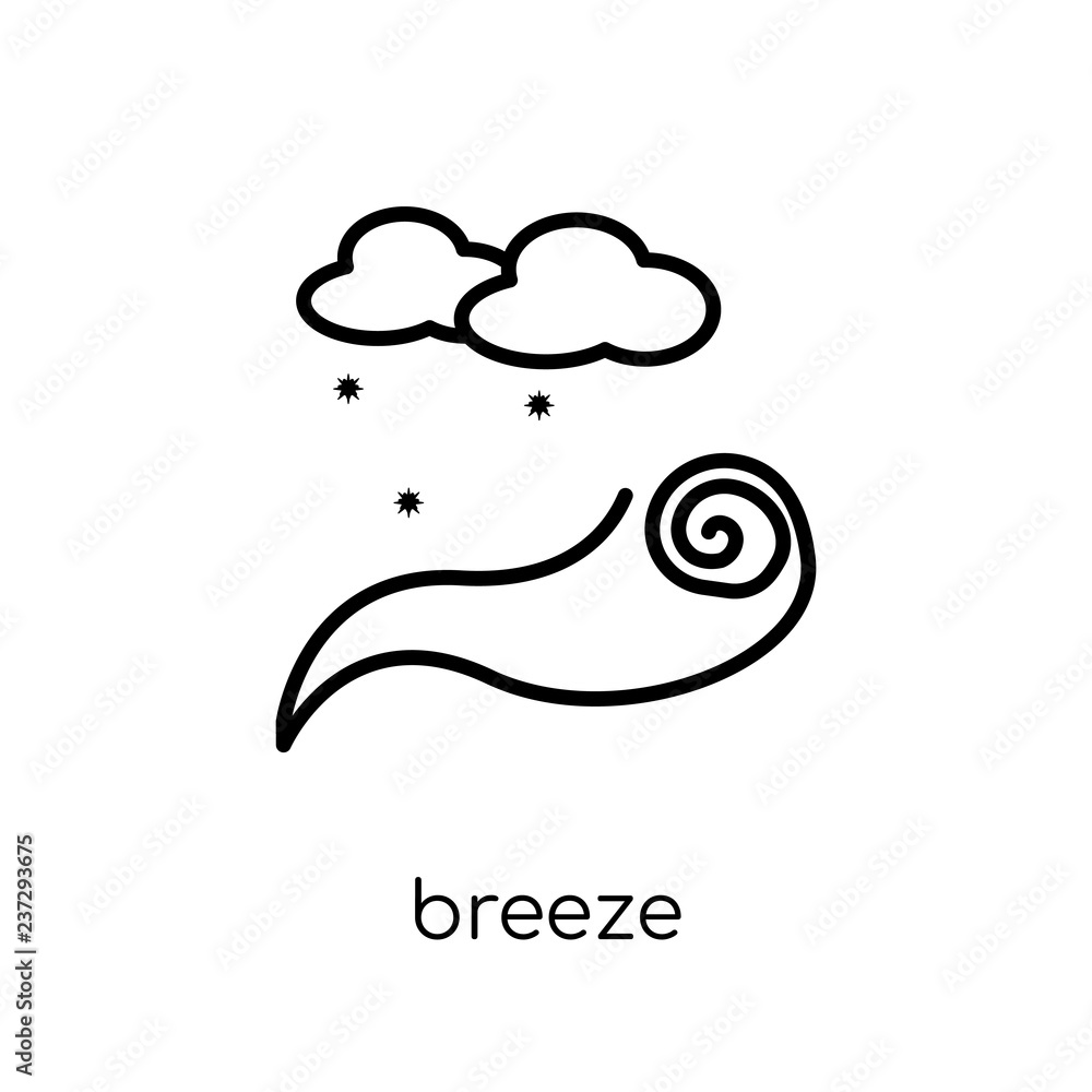 Breeze icon from Weather collection. Breeze icon from Weather collection.
