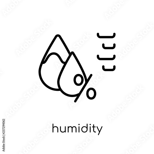 Humidity icon from collection.