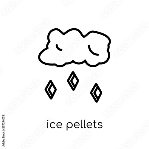 ice pellets icon from Weather collection.