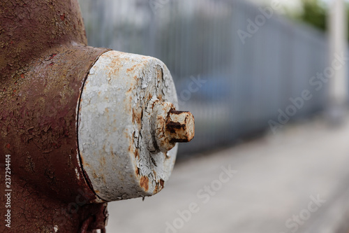 Obraz na płótnie old water valve w salonie