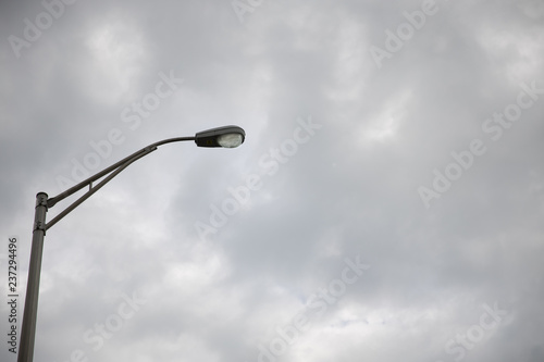 Obraz na płótnie street lamp on background of blue sky w salonie