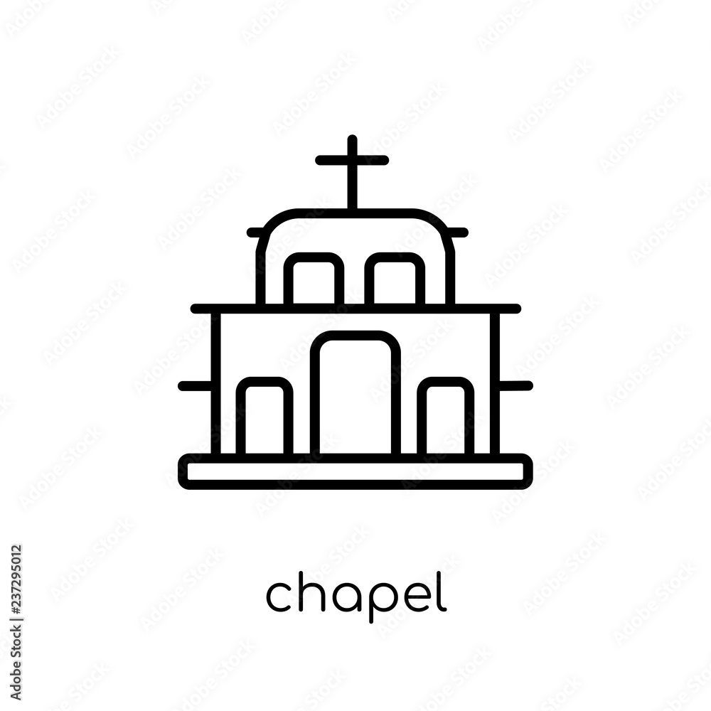 Chapel icon from Winter collection.