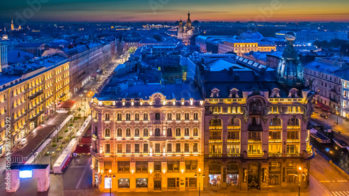 Petersburg Russia. Nevsky A...