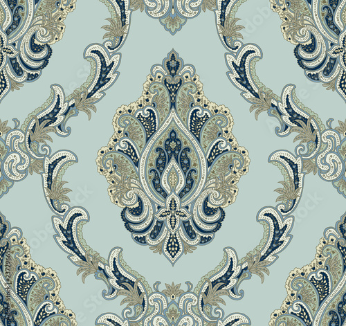 Seamless Pattern : Paisley Style