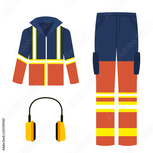 industrial security equipment icons