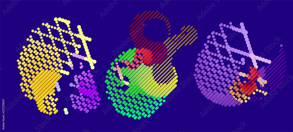 abstract vector background-Dot Graphics abstract vector background-Dot Graphics