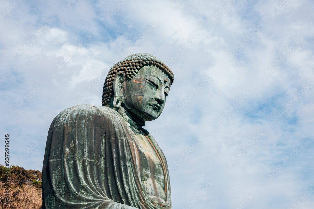 The Great Buddha bronze statue at Kotoku-in temple in Kamakura, Japan The Great Buddha bronze statue at Kotoku-in temple in Kamakura, Japan