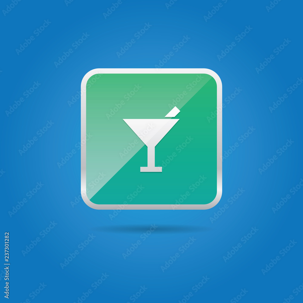 Cocktail Drink Icon Cocktail Drink Icon