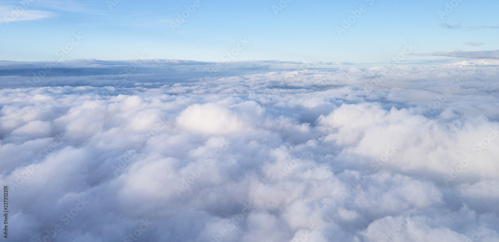 Cloudscape above cloud level