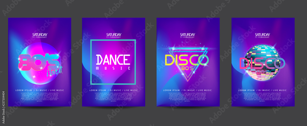 electronic dance music flyer