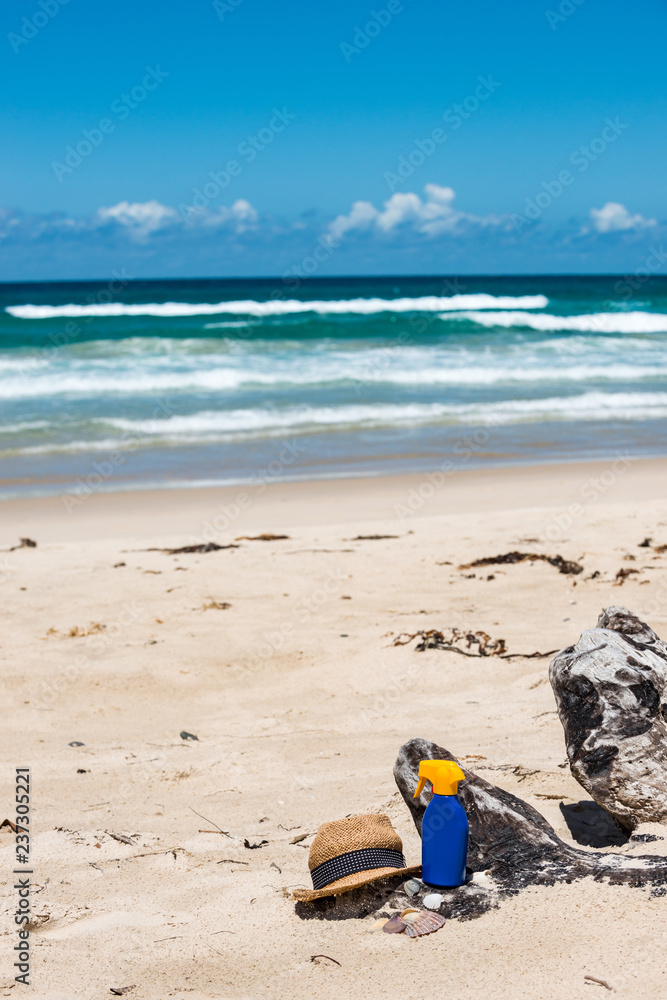 Obraz premium Set for a beach