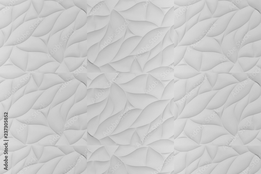White plaster wall texture background.
