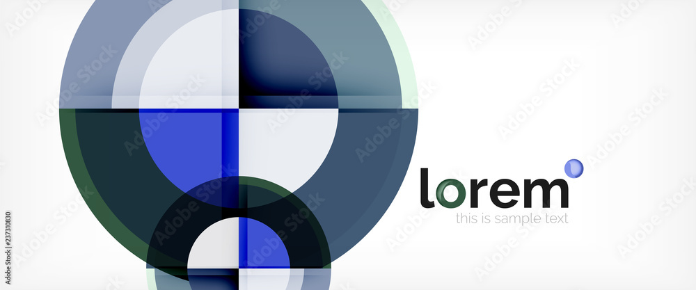 Multicolored round shapes abstract background Multicolored round shapes abstract background
