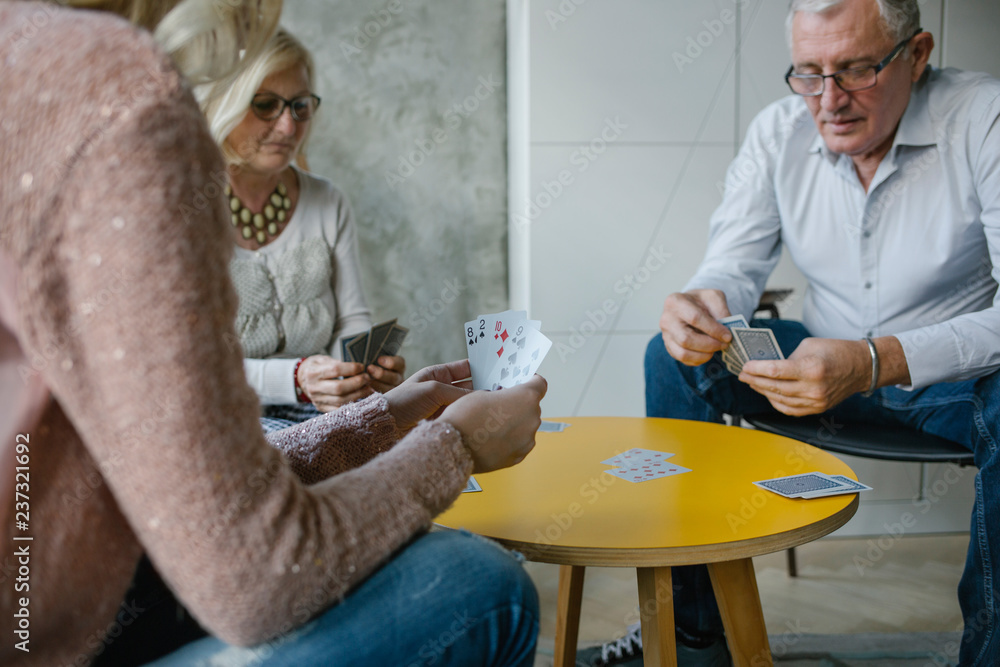 Family at Home Playing Card Game
Family at Home Playing Card Game