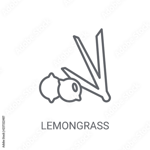 Lemongrass icon. Trendy Lemongrass logo concept on white background from Nature collection