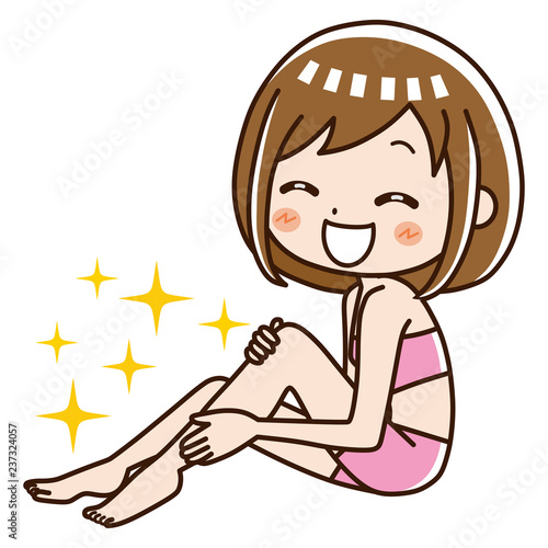 美容　足