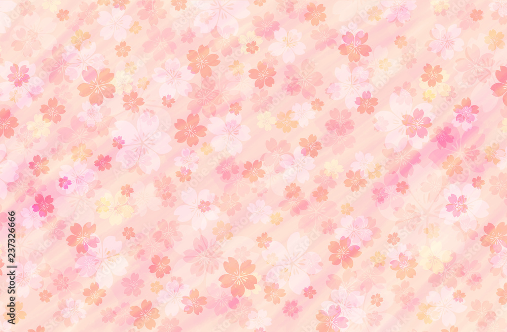watercolor and cherry blossom background illustration watercolor and cherry blossom background illustration