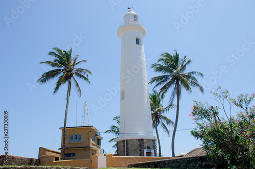 The beacon of a fort of Galle in Sri Lanka a country place of interest   © rosetata