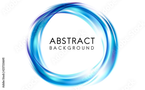 Abstract background design in blue