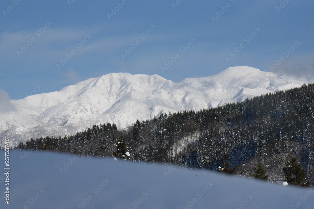 冬の白山