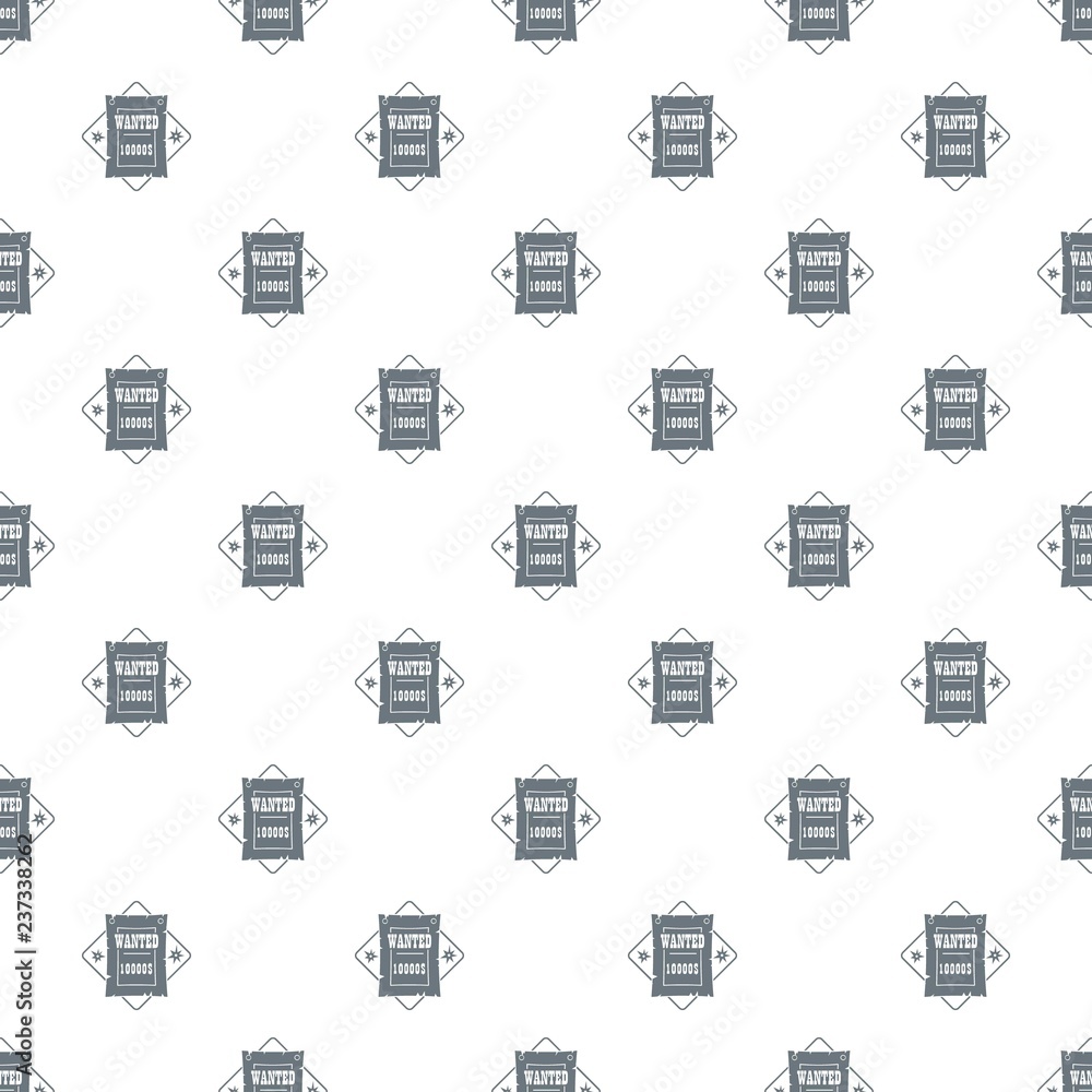 Wanted pattern vector seamless repeat for any web design Wanted pattern vector seamless repeat for any web design