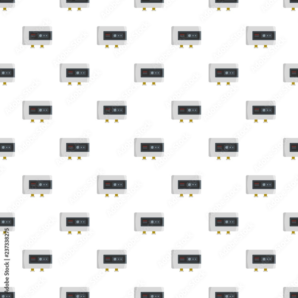 Power heater pattern seamless vector repeat for any web design