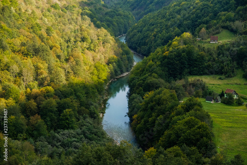 Montenegro, canyon of Tara river