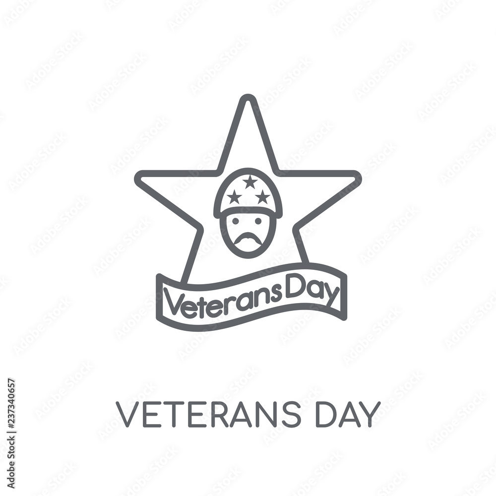 Veterans Day Black And White Clip Art