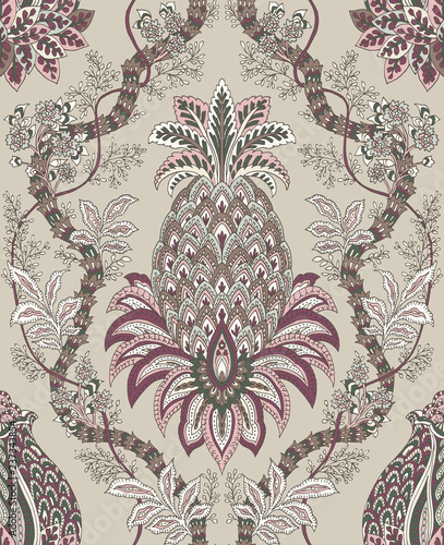 Seamless Pattern : Paisley Style