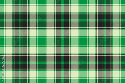 Green diagonal plaid seamless pattern