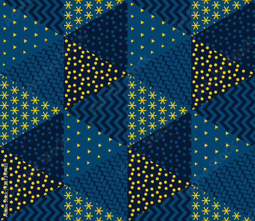 Concept patchwork design fo...