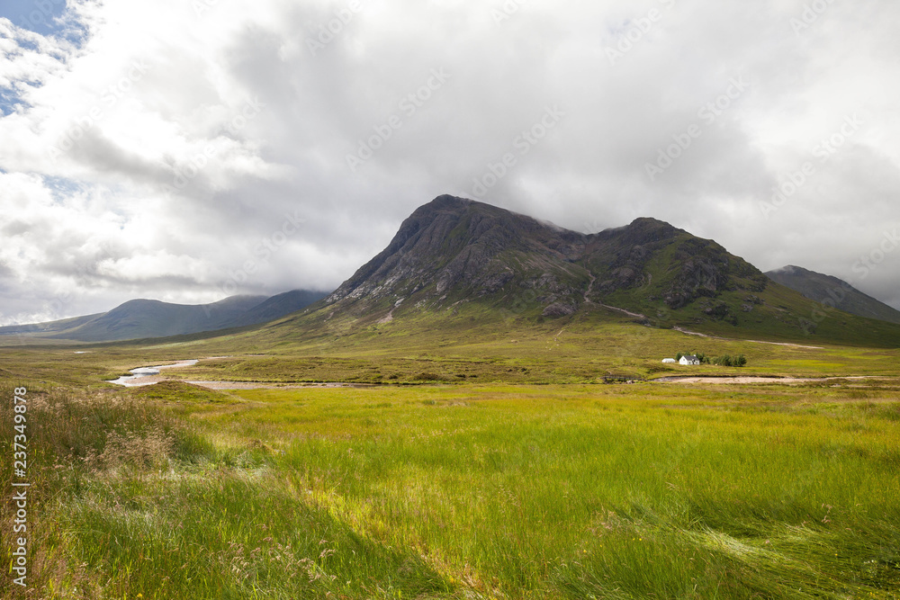 landscape with mountains and clouds landscape with mountains and clouds