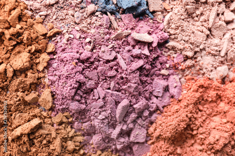Fototapeta premium Color powder, closeup
