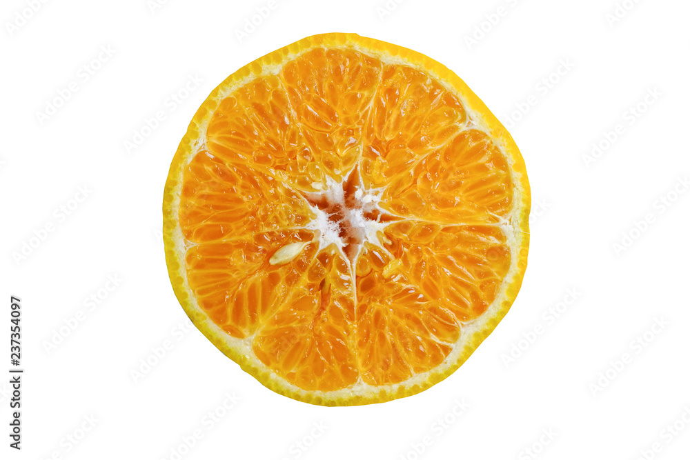 Orange with clipping path on white background Orange with clipping path on white background