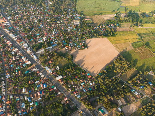 Wallpaper Mural Empty crop field Torontodigital.ca