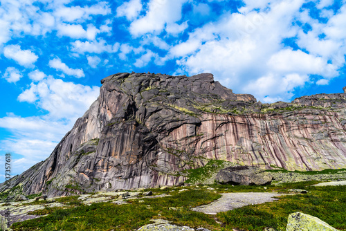 Siberia,Sleeping Sayan Mountain.