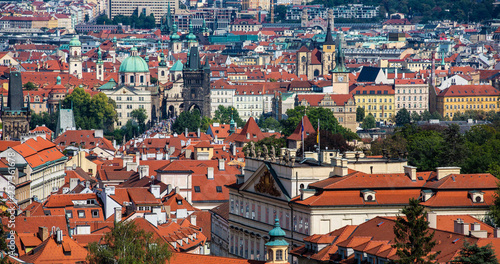 Prag - Blick über die schöne Hauptstadt von Tschechen