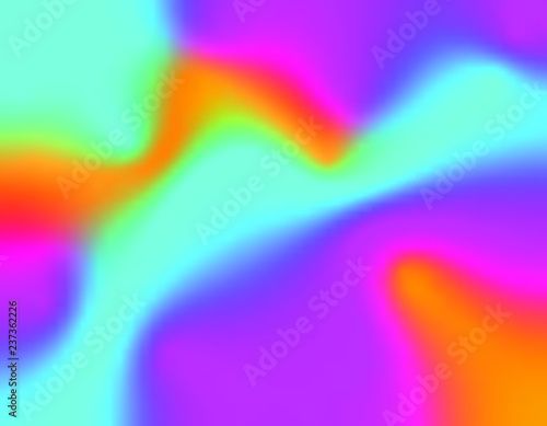 Holographic texture rainbow color iridescent. Holographicfoil abstract vector background.