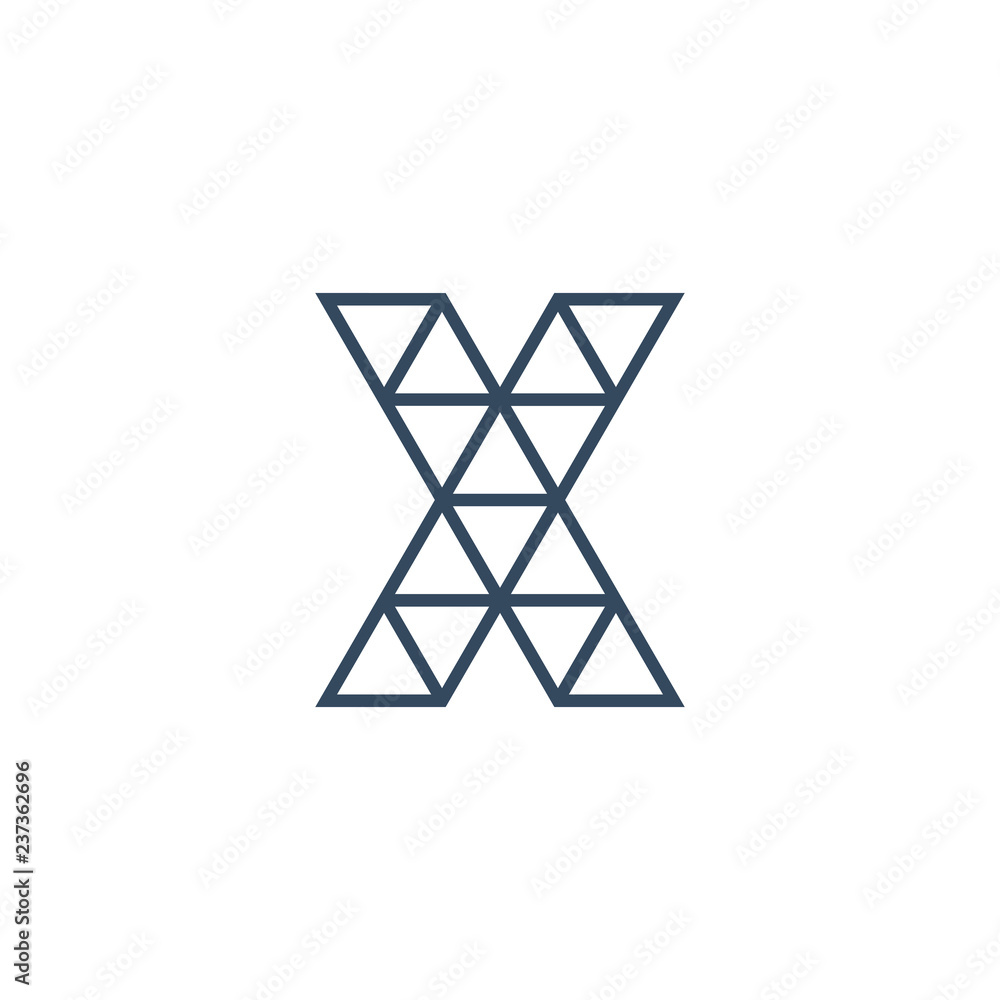 Letter x logo icon symbol vector illustration Letter x logo icon symbol vector illustration