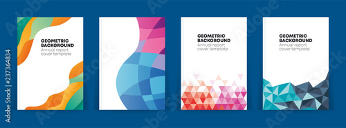 Modern abstract cover template.