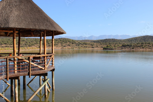 hut on the lake
