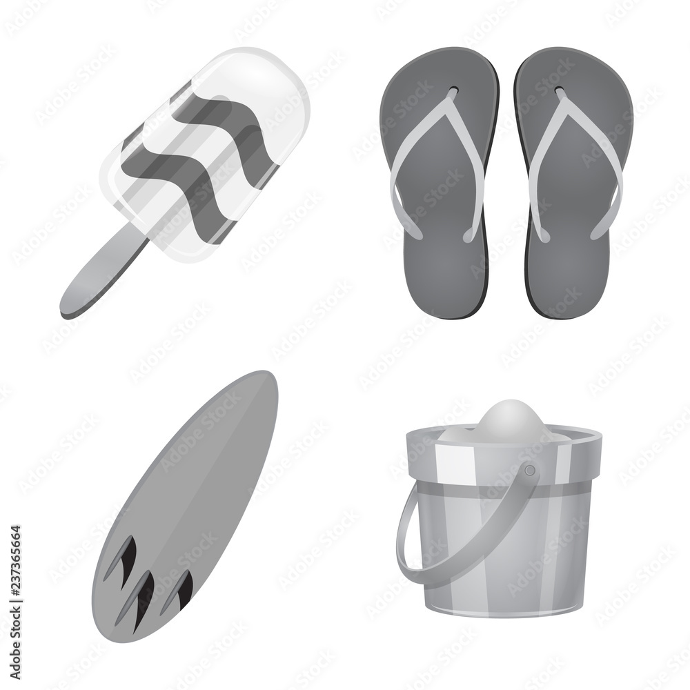 Vector design of equipment and swimming symbol. Set of equipment and activity stock symbol for web. Vector design of equipment and swimming symbol. Set of equipment and activity stock symbol for web.