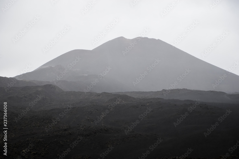 Etna, active crater