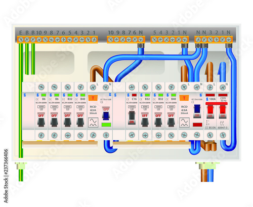 fuse board consumer unit